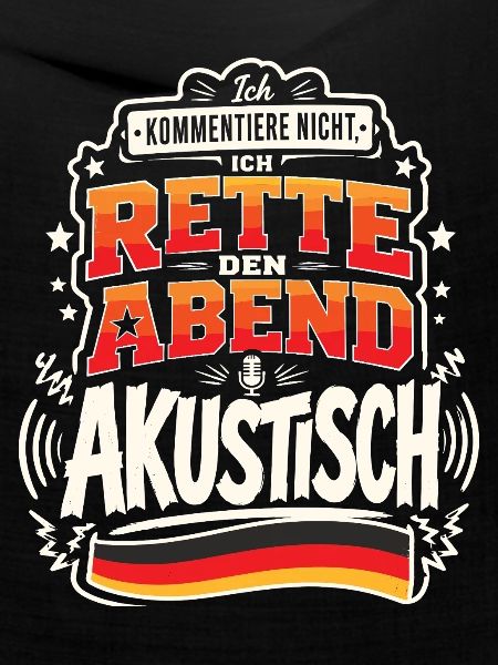 Ich rette den Abend akustisch