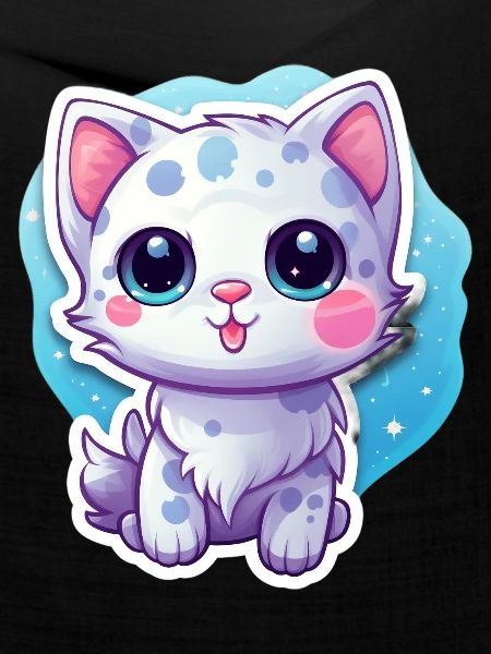 "Space Kitty: Floatastic & Adorable!"