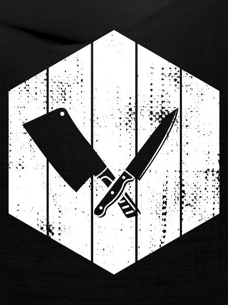 Messer Hackbeil Zeichnung