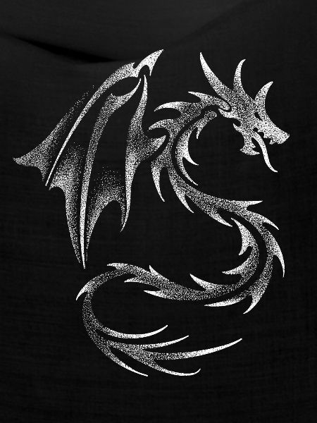 Dotwork Dragon