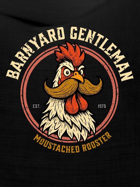 The Mustached Rooster