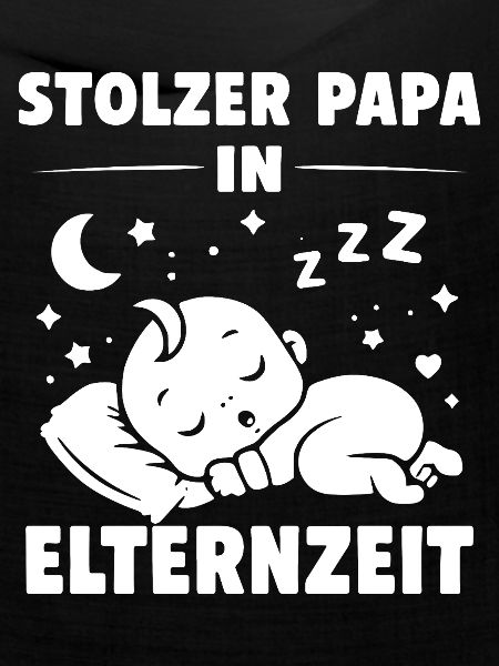 Stolzer Papa in Elternzeit