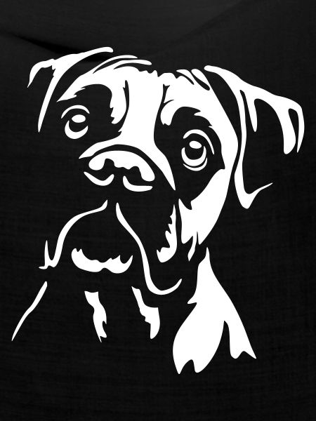 Boxer Kopf "Black Edition"