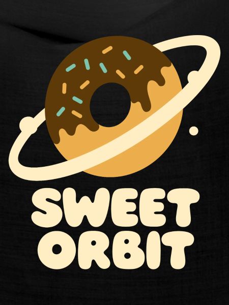 Süßer Orbit Donutplanet