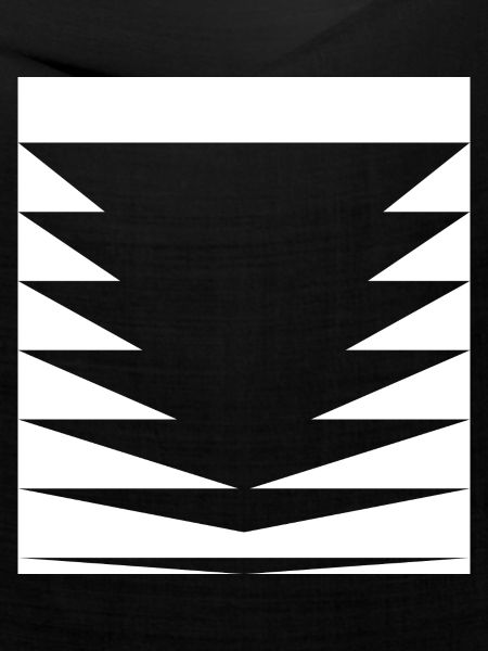 Schwarze Dreiecksmuster