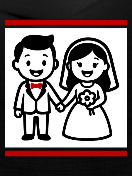 Ehepaar Hochzeit