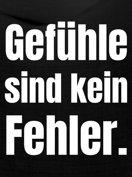 Gefühle Sind Kein Fehler 