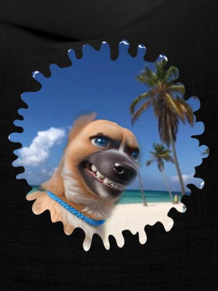Crazy Beach Dog
