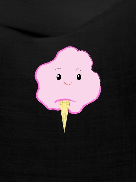 Fröhliche Zuckerwatte - Eis - Geschenkidee