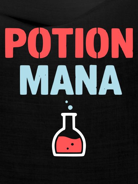 Potion Mana Text Gaming