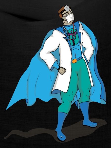 Arzt Doktor Doc Superheld
