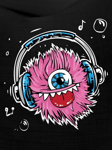 Monster,Kopfhörer,musik,singen