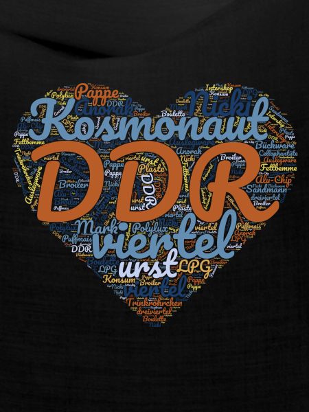 DDR Ostalgie Herz