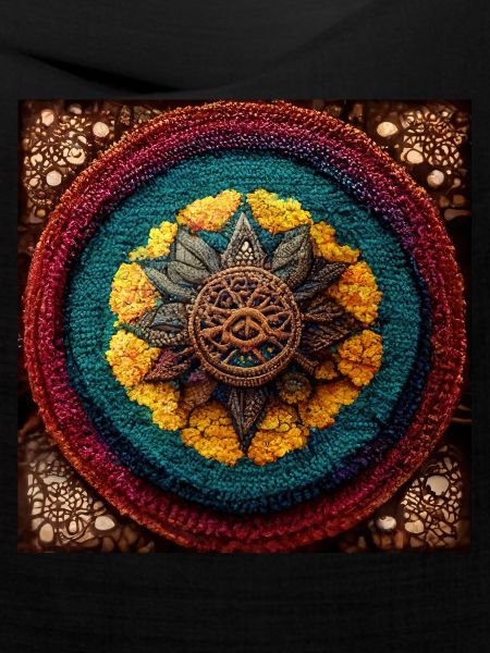 Boho Mandala Abstract