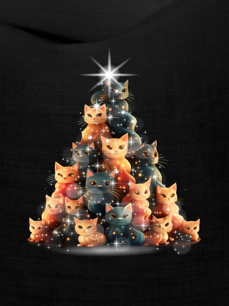 Funkelnder Katzenbaum