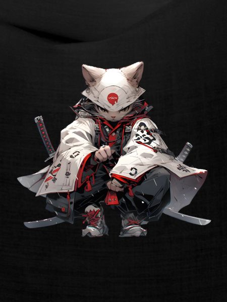 Samurai cat