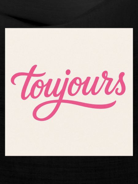 Toujours Pink Script