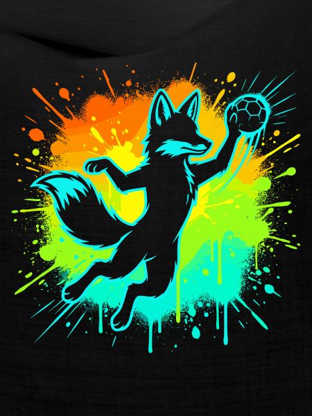 Handball Fuchs Kinder Geschenk Süß Niedlich