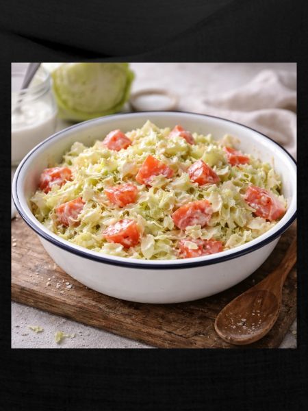 Cremiger Kohl-Tomaten-Salat