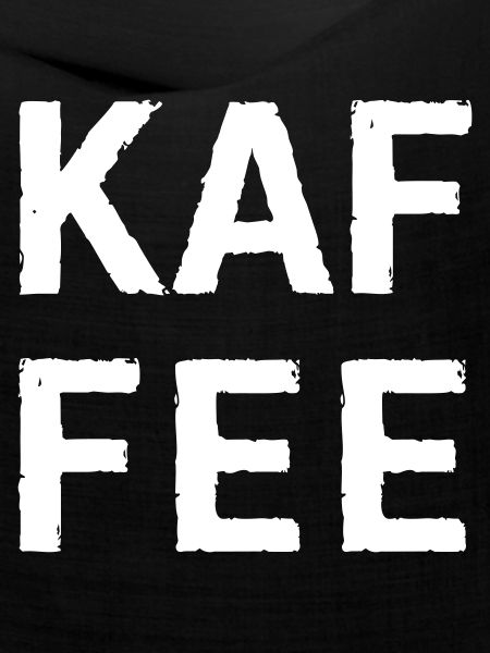 Kaffee Typografie design