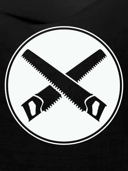 Kreuzsäge Symbol