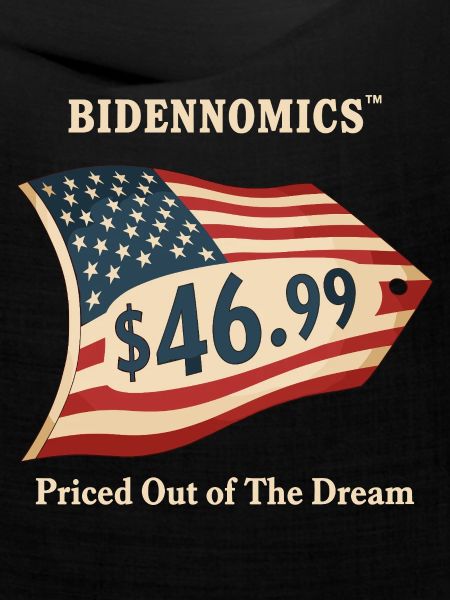 Bidenomics Preisschild Design