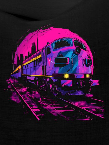 Retrowave Eisenbahn