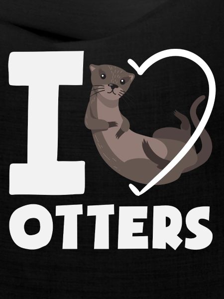 Seeotter Cartoon Herz