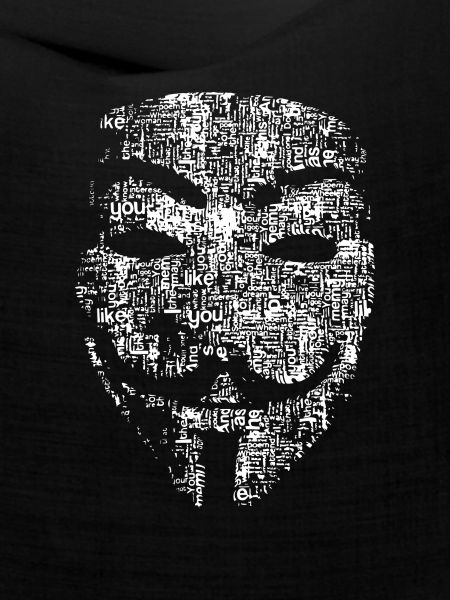 Anonymus Hacker Maske