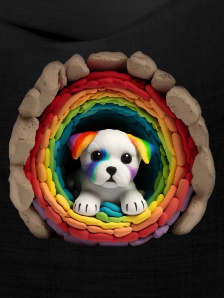 Rainbow Pups Tunnel