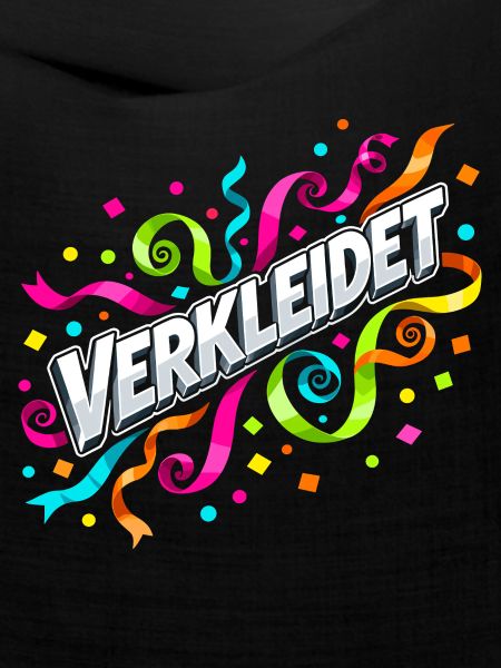 Verkleidet Konfetti Luftschlangen Karneval 