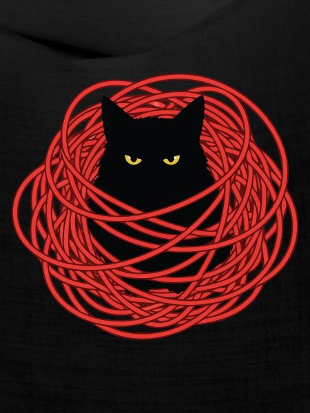 Cable Nest Katzenkabel Humor