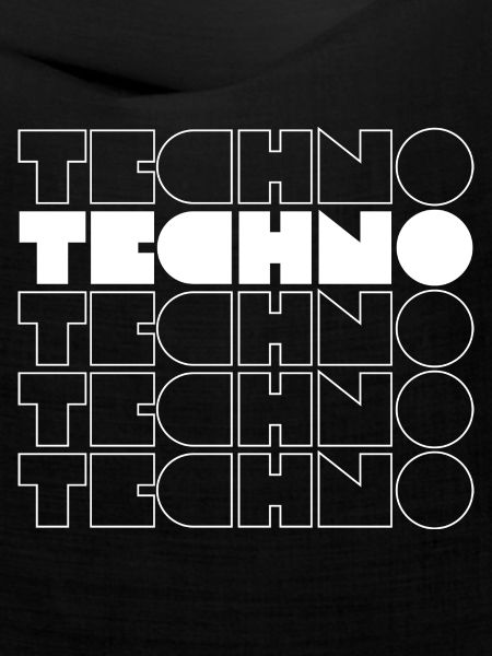 fettes techno-geometrisches Logo