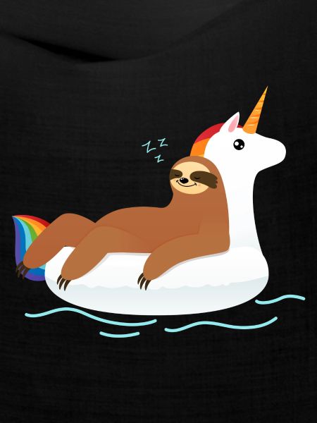 Faultier Einhorn Pool Float
