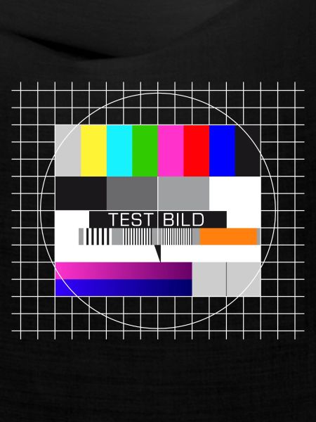 Testbild Fernsehen Bildschirm nostalgisch Display