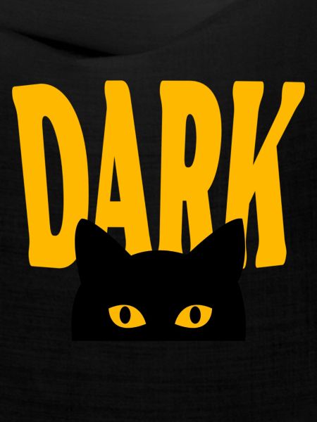Dunkle Katze