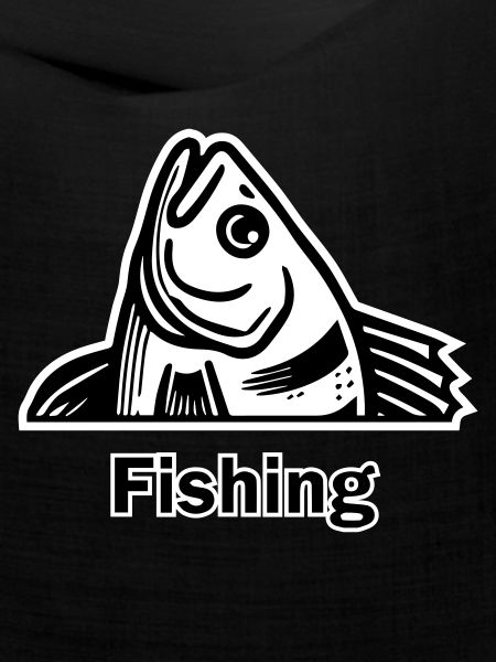 Gefangener Barsch - Fishing Design