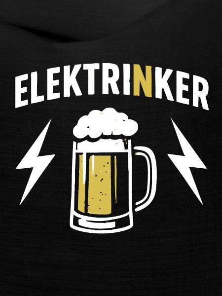 Elektrinker Bier & Blitz Geschenk Elektriker