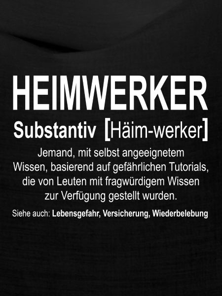 Heimwerker - Bedeutung