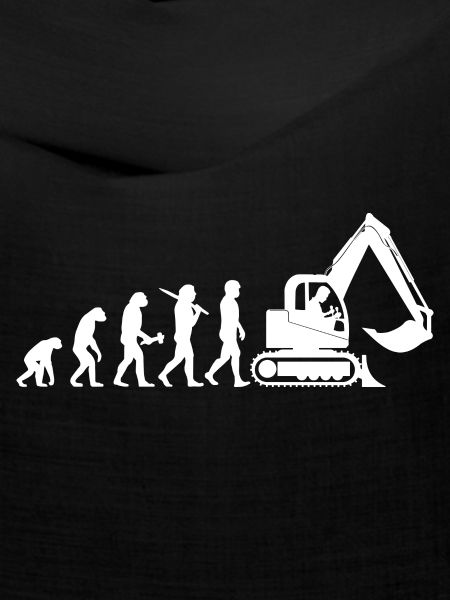 Baggerfahrer Baggerführer Evolution Geschenk