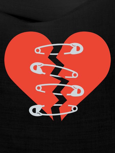 broken heart-repaired heart