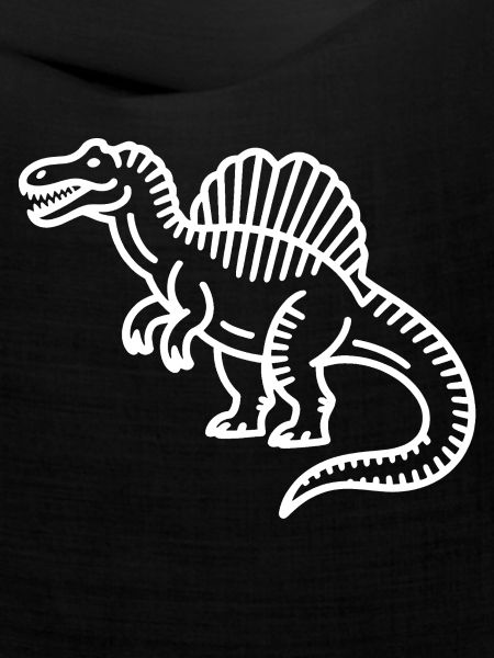 Stegosaurus Linienkunst