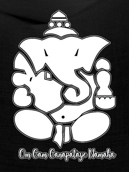 Ganesha mit Mantra