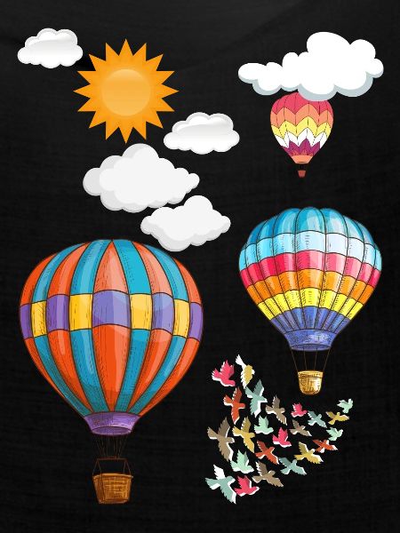 Heißluftballon
