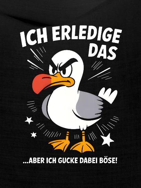 Möwe Seevogel Nen scheiss muss ich