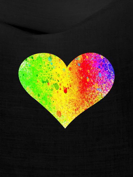 Regenbogen Herz