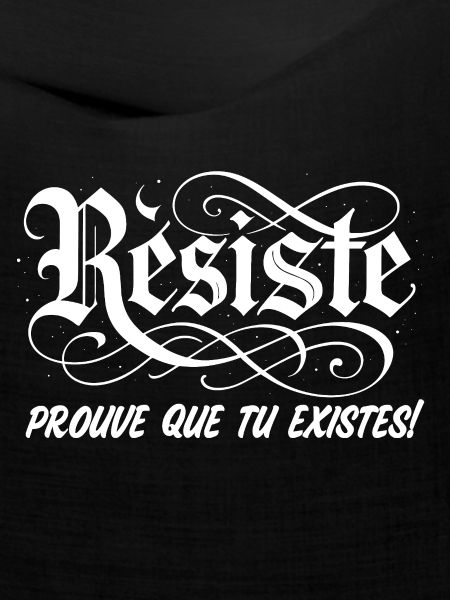 Widerstehe, beweise, dass du existierst!
