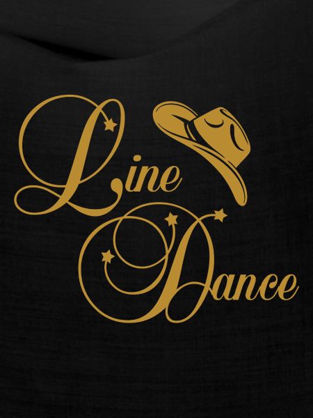 Line Dance Gold Logo