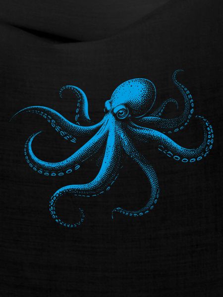Oktopus in Monochrom