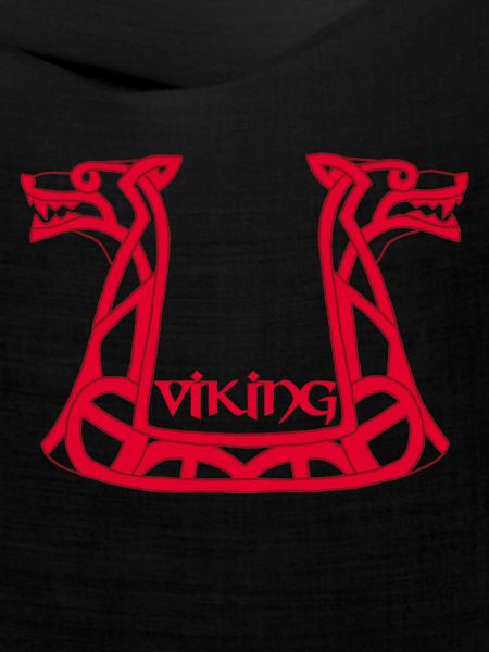 Roter Wikinger-Drache